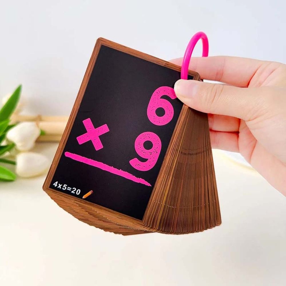 Math Flash Cards: 50pcs Kids Arithmetic Set