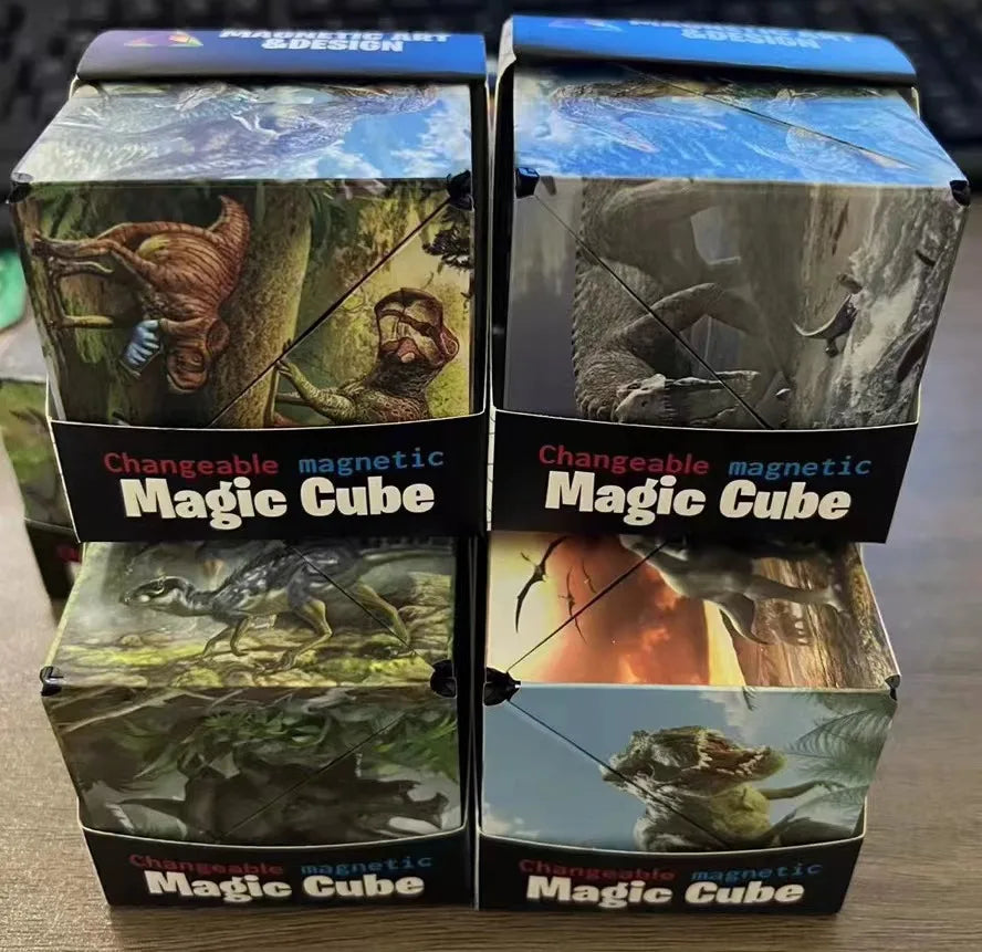 Magic Shasibo Cube: Magnetic Fidget Puzzle Game