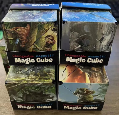 Magic Shasibo Cube: Magnetic Fidget Puzzle Game
