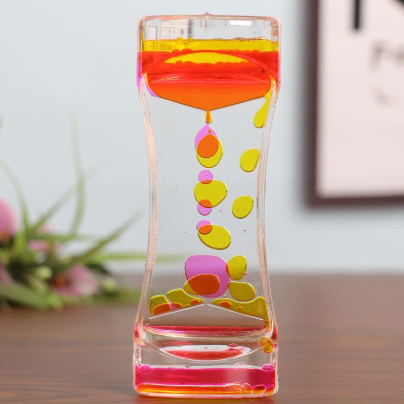Sensory Toys: Liquid Motion Bubbler Timer - Stress Relief Sensory Toy