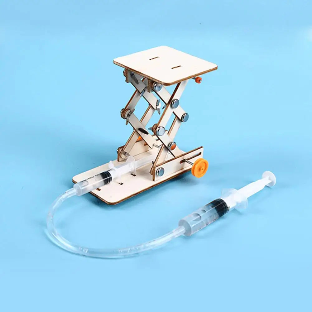STEM Toys: Kids STEM Science Kit - DIY Hydraulic Lift Table Project