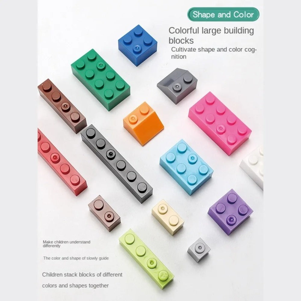 DIY Building Blocks Set - 120/240PCS Colorful Creative Bricks