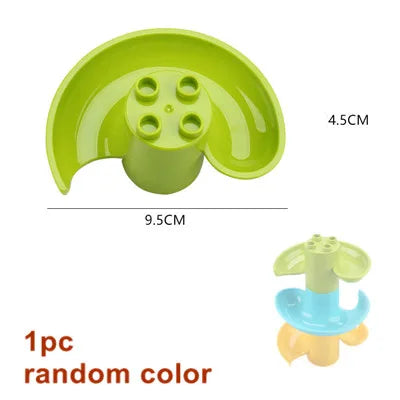 Building Blocks Marble Race Dinosaur Track Toy