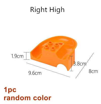 Building Blocks Marble Race Dinosaur Track Toy