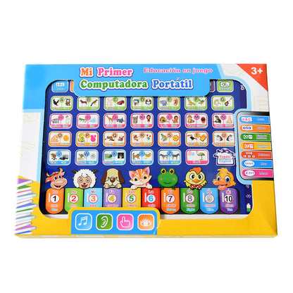Educational Toys: Spanish Alphabet Kids Tablet - Touch & Learn Educational Toy
