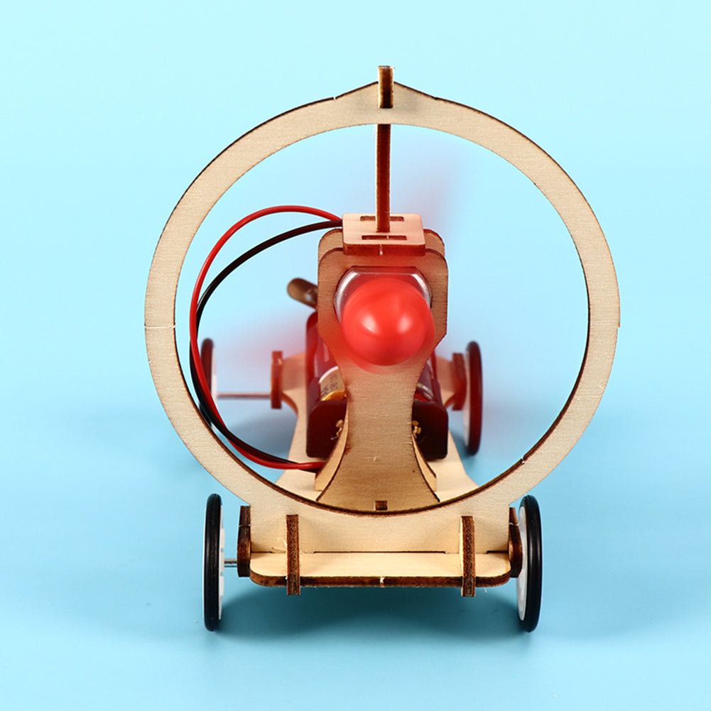 DIY Electric Wind Car Kit - Science Experiment Kit for Kids