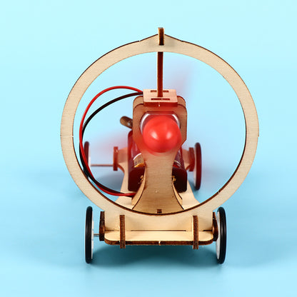 DIY Electric Wind Car Kit - Science Experiment Kit for Kids