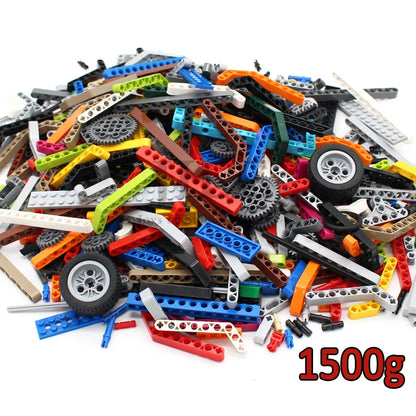 1000G Mixed Weighing Classic Building Blocks Set Meal DIY Moc Creative Bulk Bricks Toy for Children Educational Kids GIft Random