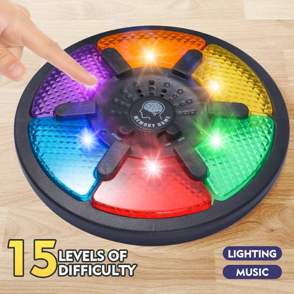 Memory Game Machine: Interactive Light & Sound Puzzle