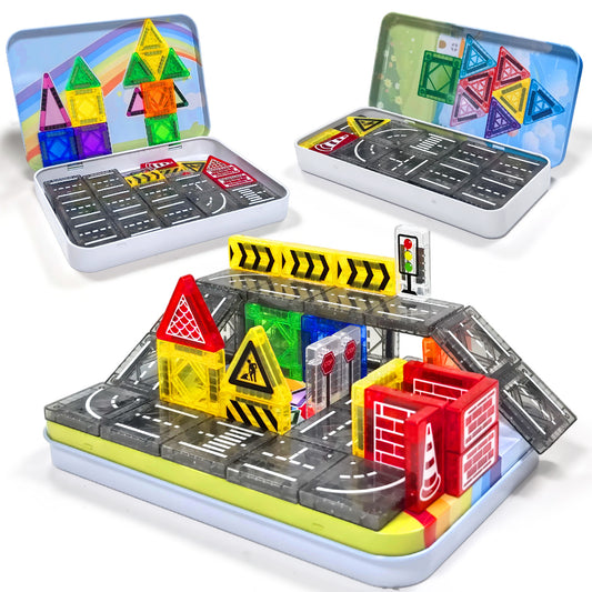 Magnetic Building Blocks Set - 32/64/58PCS Kids Gift