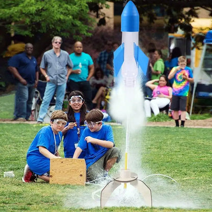 1Set Water Splash Rocket Outdoor Water Play Toy DIY Rocket Sprinklers Toys For Gift DIY Science Experiment Kit & Education Model