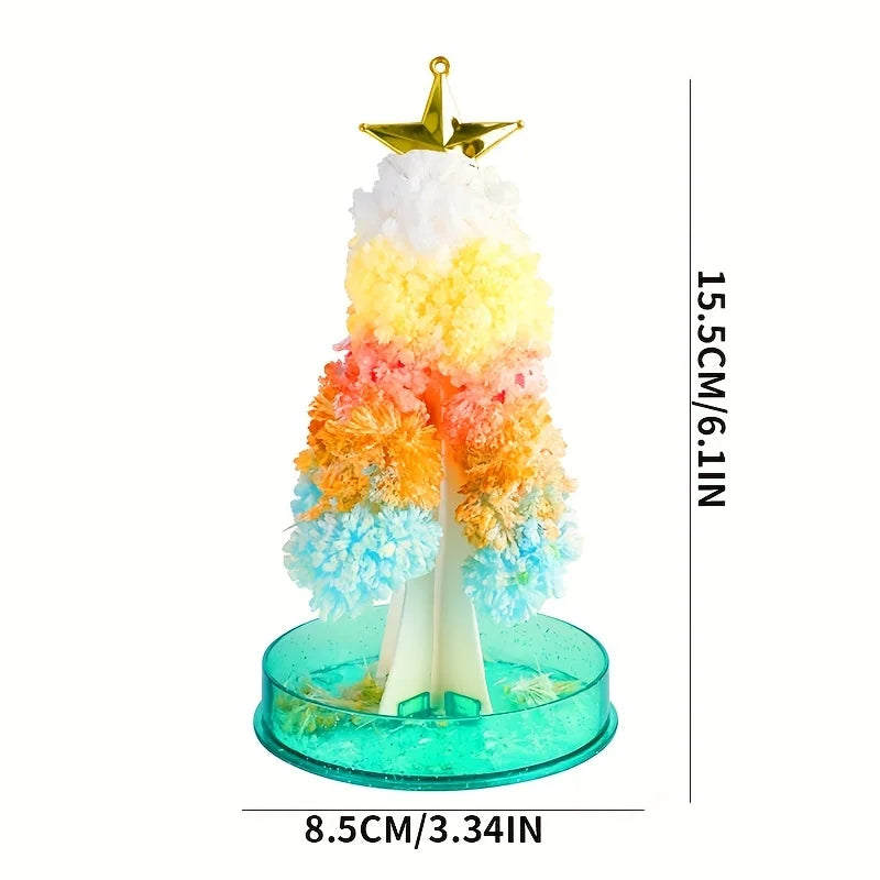 DIY Growing Christmas Tree & Cherry Blossom Tree, Educational Science Toy, Perfect Gift for Back-to-School, Halloween, Christmas