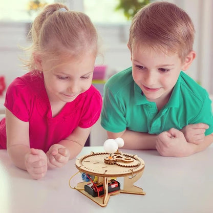 Wooden Puzzle: Solar System Model - STEM Kit for Kids