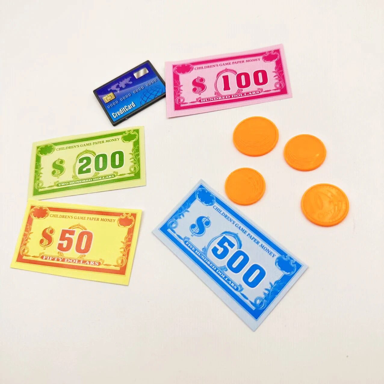 Cash Register Toy: Cartoon Supermarket with Lights & Sound