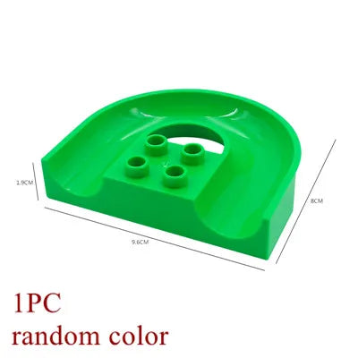 Building Blocks Marble Race Dinosaur Track Toy