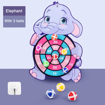Montessori Dart Board Game: Indoor Sports for Kids 3-7