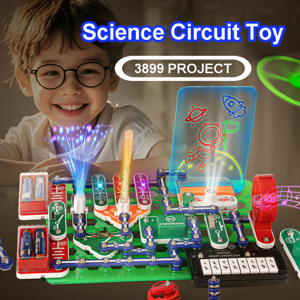 STEM Circuit Kit: DIY Electronic Science Toy for Kids 2025