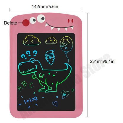 Writing Tablet - 8.5" Kids Drawing Board Cartoon LCD 