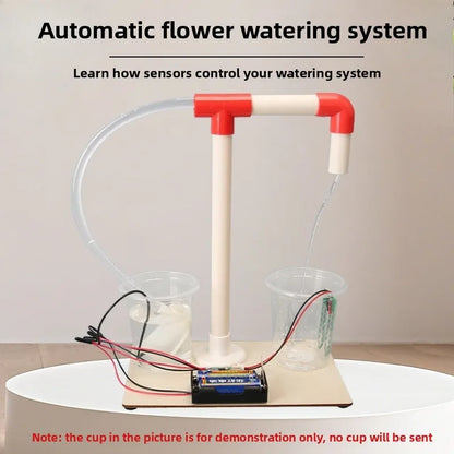 Science and Education Experiment Models, DIY Automatic Watering System Hand-assembled Toys, DIY Gifts