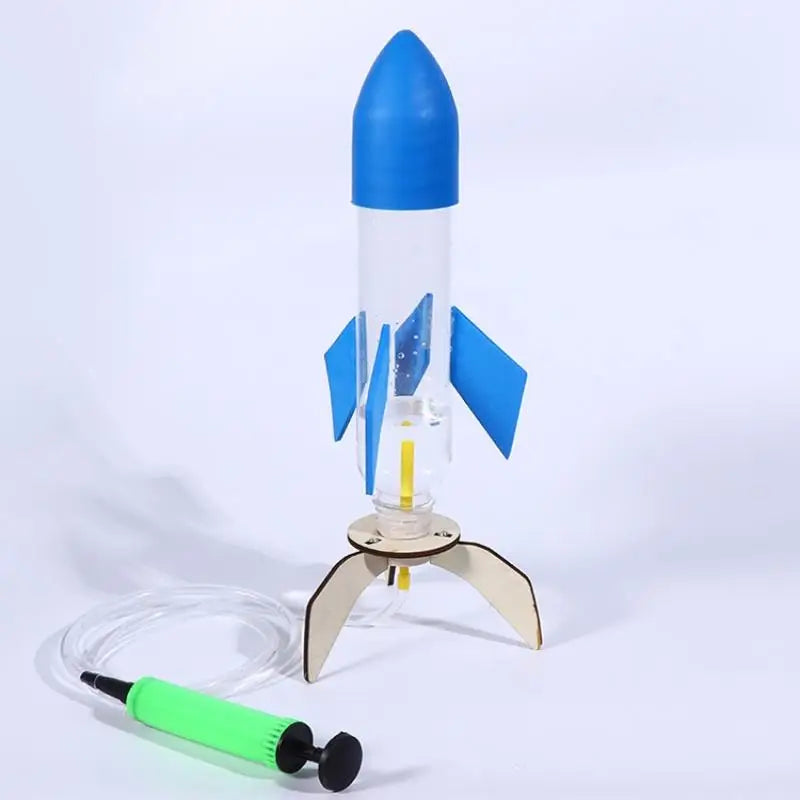 1Set Water Splash Rocket Outdoor Water Play Toy DIY Rocket Sprinklers Toys For Gift DIY Science Experiment Kit & Education Model