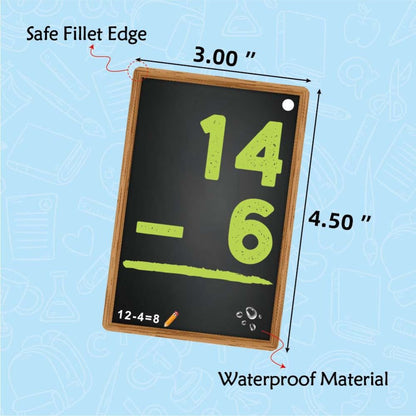 Math Flash Cards: 50pcs Kids Arithmetic Set