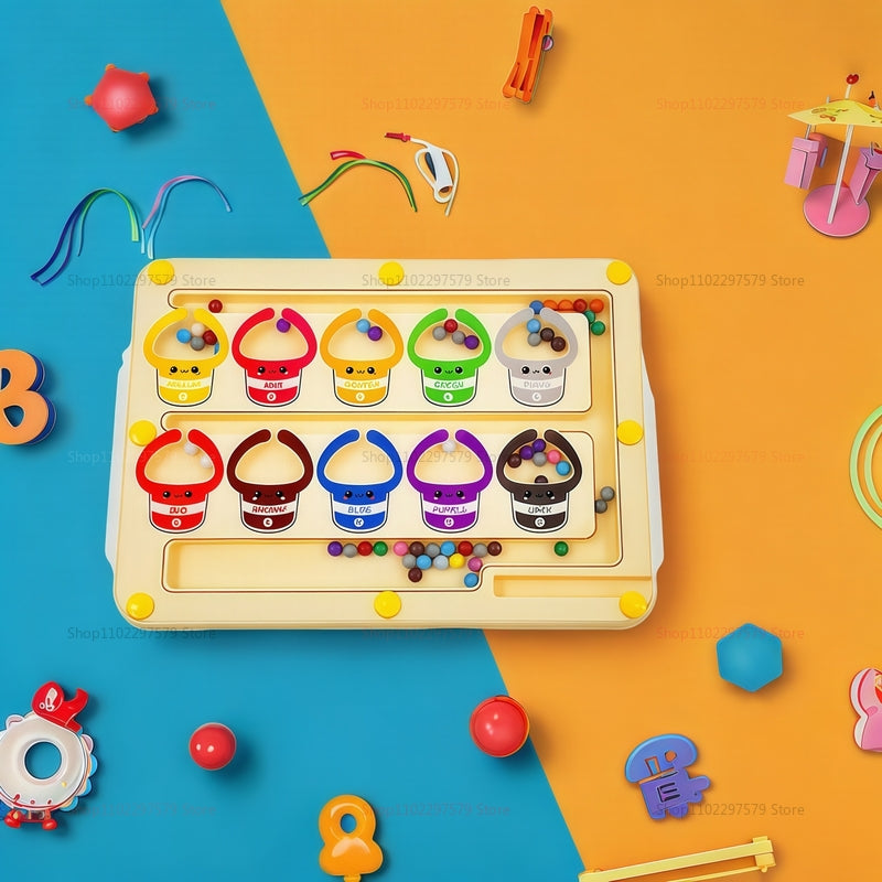 Montessori Toy - Magnetic Maze Enhance Kids' Coordination