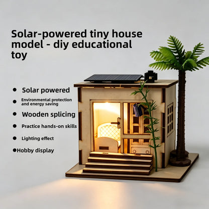 Solar Children's Science and Education Experiment Diy Handcrafted Assembly Model Children's Science and Education Gift