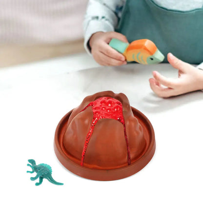 2Sets DIY Volcano Eruption Experiment Set Kids Science Project Kit Volcanic Simulation Learning Tool Fine Motor Skills