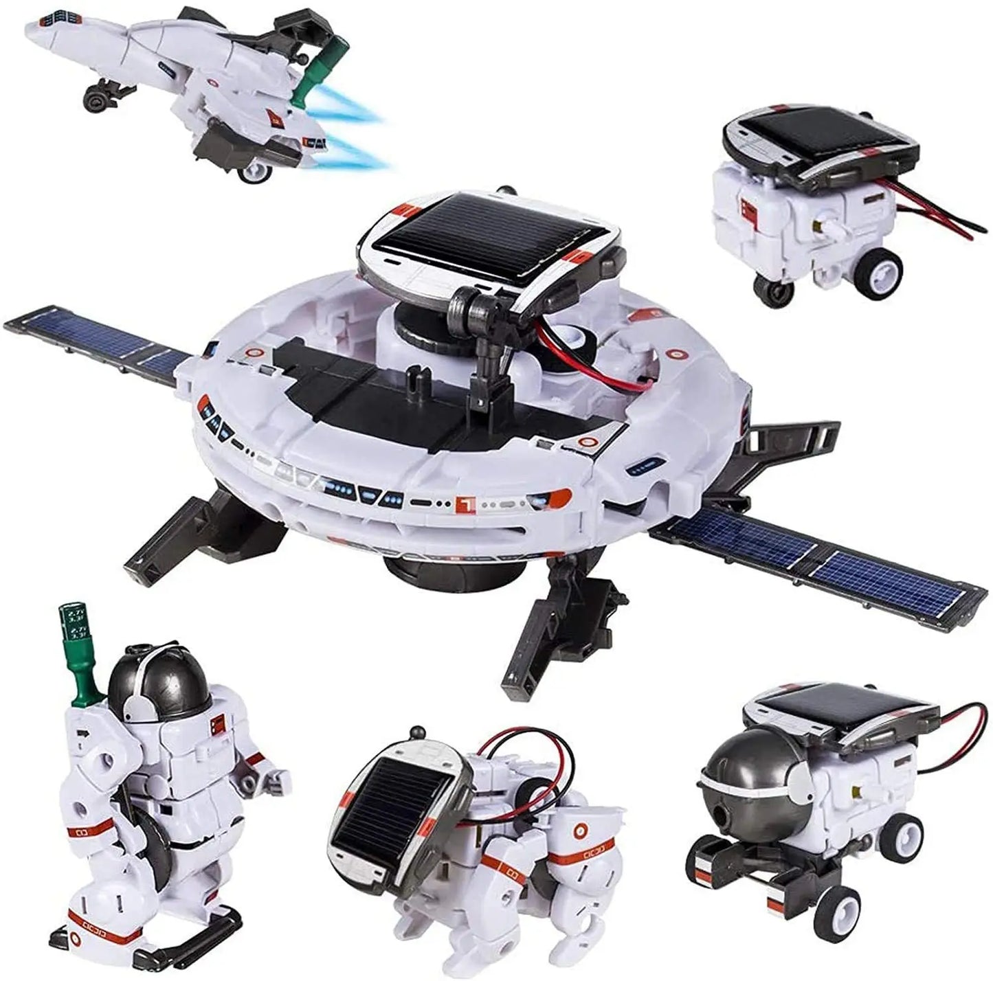 STEM Solar Robot Kit: 6-in-1 Educational Toy for Kids