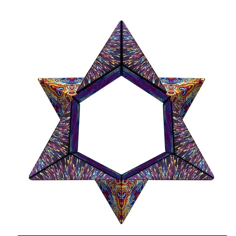 Magic Shasibo Cube: Magnetic Fidget Puzzle Game