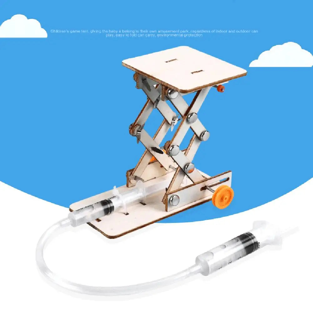 STEM Toys: Kids STEM Science Kit - DIY Hydraulic Lift Table Project
