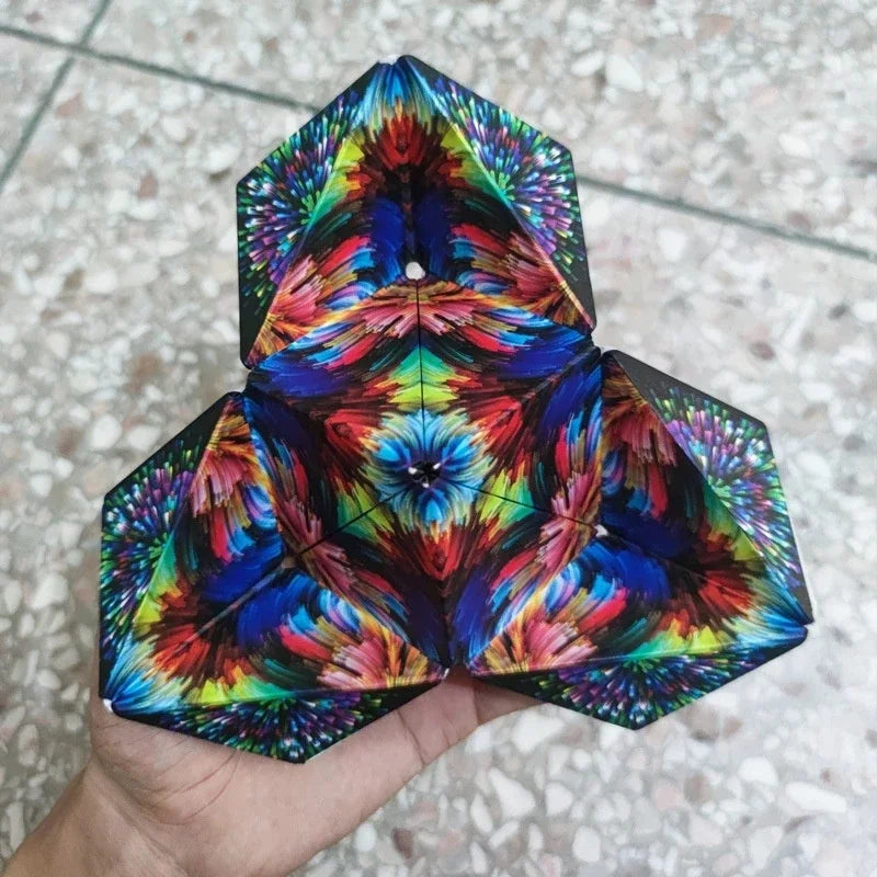 Magic Shasibo Cube: Magnetic Fidget Puzzle Game