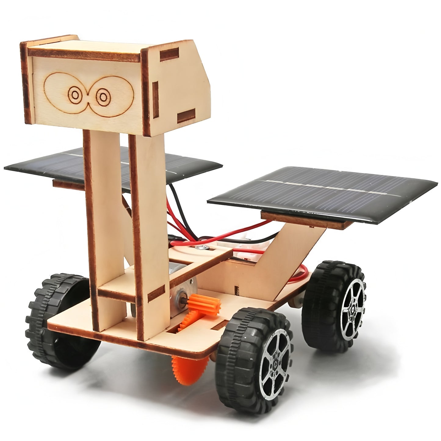 Educational Toys: Solar Car DIY 3D Puzzle - Lunar Exploration Model Kit