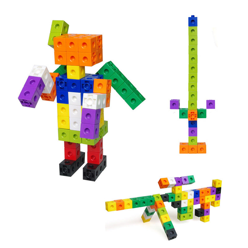 Educational Toys: Math Linking Cubes - 100pcs Educational Kids Blocks