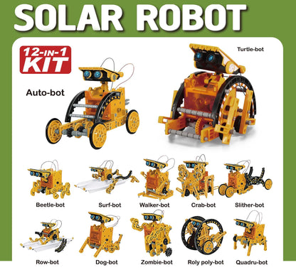 Solar Robotics Kit: DIY Science Toy for Kids