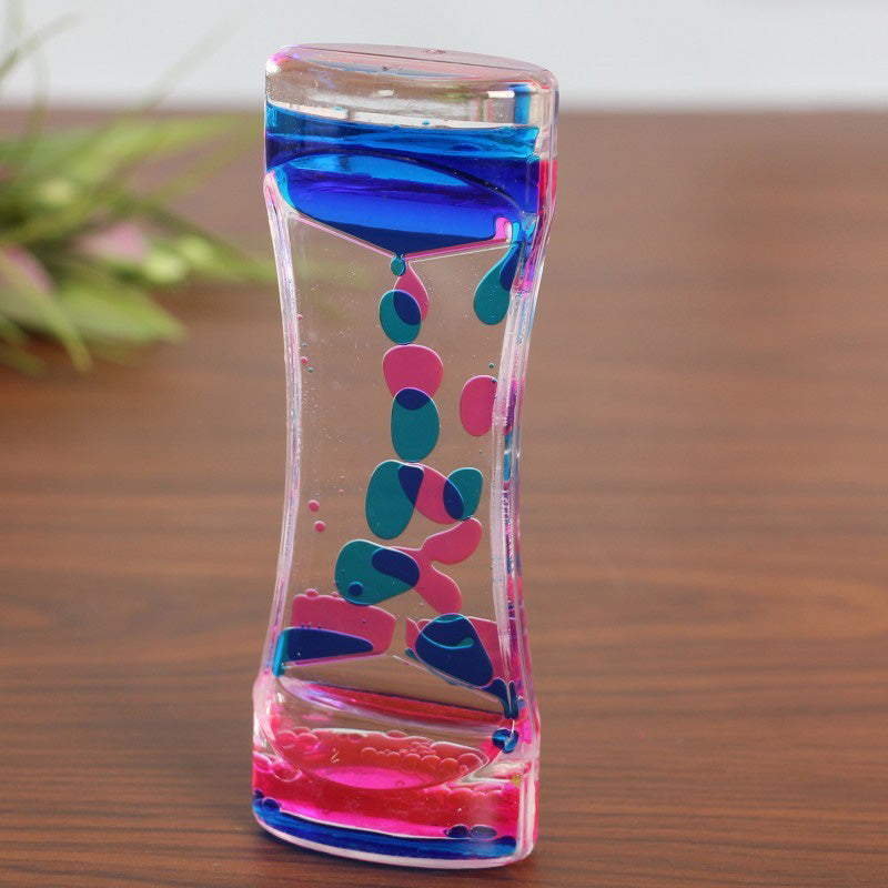 Sensory Toys: Liquid Motion Bubbler Timer - Stress Relief Sensory Toy