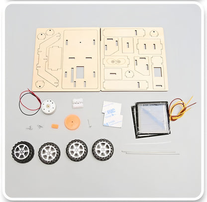 Educational Toys: Solar Car DIY 3D Puzzle - Lunar Exploration Model Kit