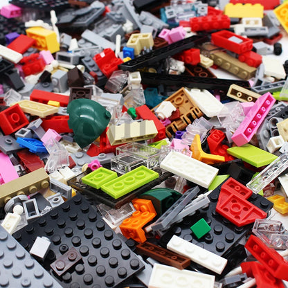1000G Mixed Weighing Classic Building Blocks Set Meal DIY Moc Creative Bulk Bricks Toy for Children Educational Kids GIft Random