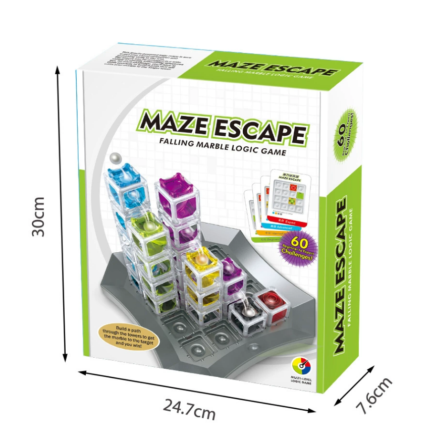 3D Maze Escape Ball: Kids' Puzzle Game & Focus Toy