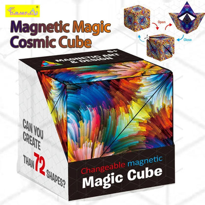Magic Shasibo Cube: Magnetic Fidget Puzzle Game