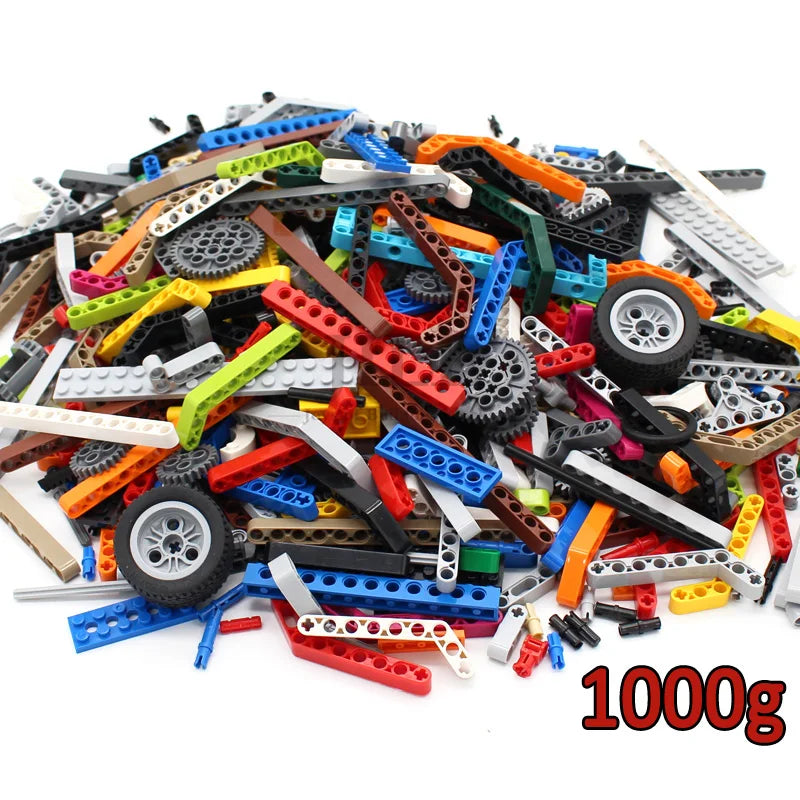 1000G Mixed Weighing Classic Building Blocks Set Meal DIY Moc Creative Bulk Bricks Toy for Children Educational Kids GIft Random