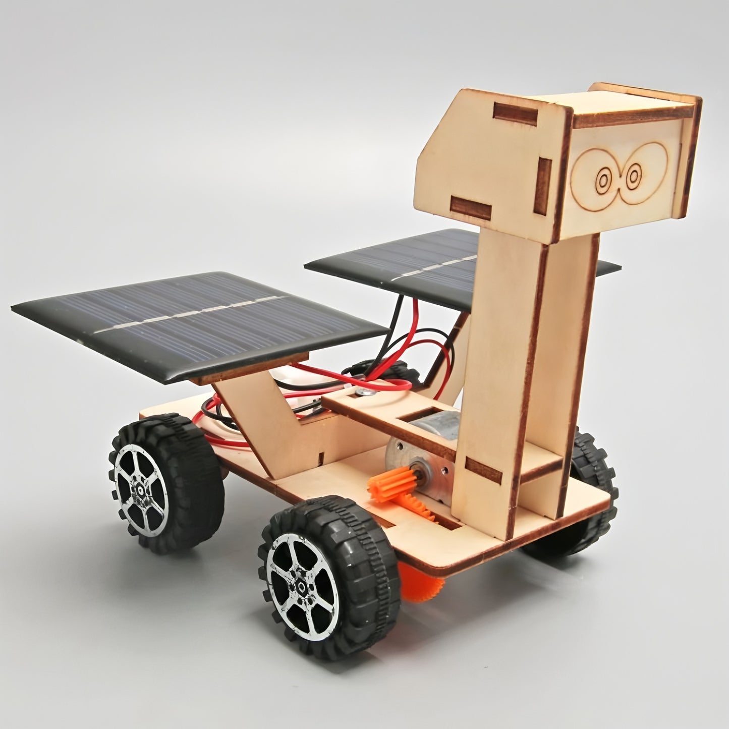 Educational Toys: Solar Car DIY 3D Puzzle - Lunar Exploration Model Kit