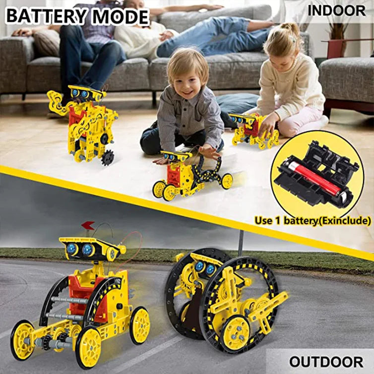 Solar Robotics Kit: DIY Science Toy for Kids