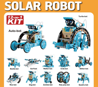 Solar Robotics Kit: DIY Science Toy for Kids