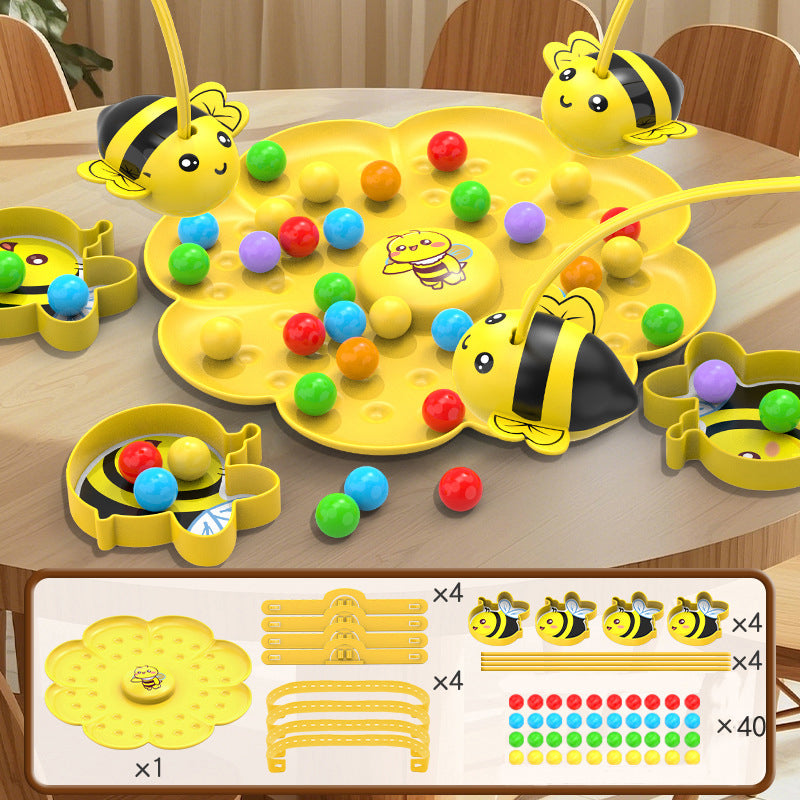 Magnetic Board Games: Montessori Toys Bumble Bee Puzzle