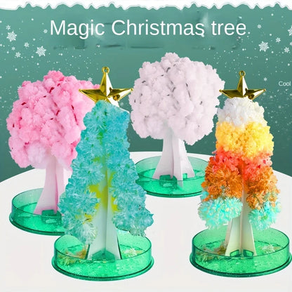 DIY Growing Christmas Tree & Cherry Blossom Tree, Educational Science Toy, Perfect Gift for Back-to-School, Halloween, Christmas