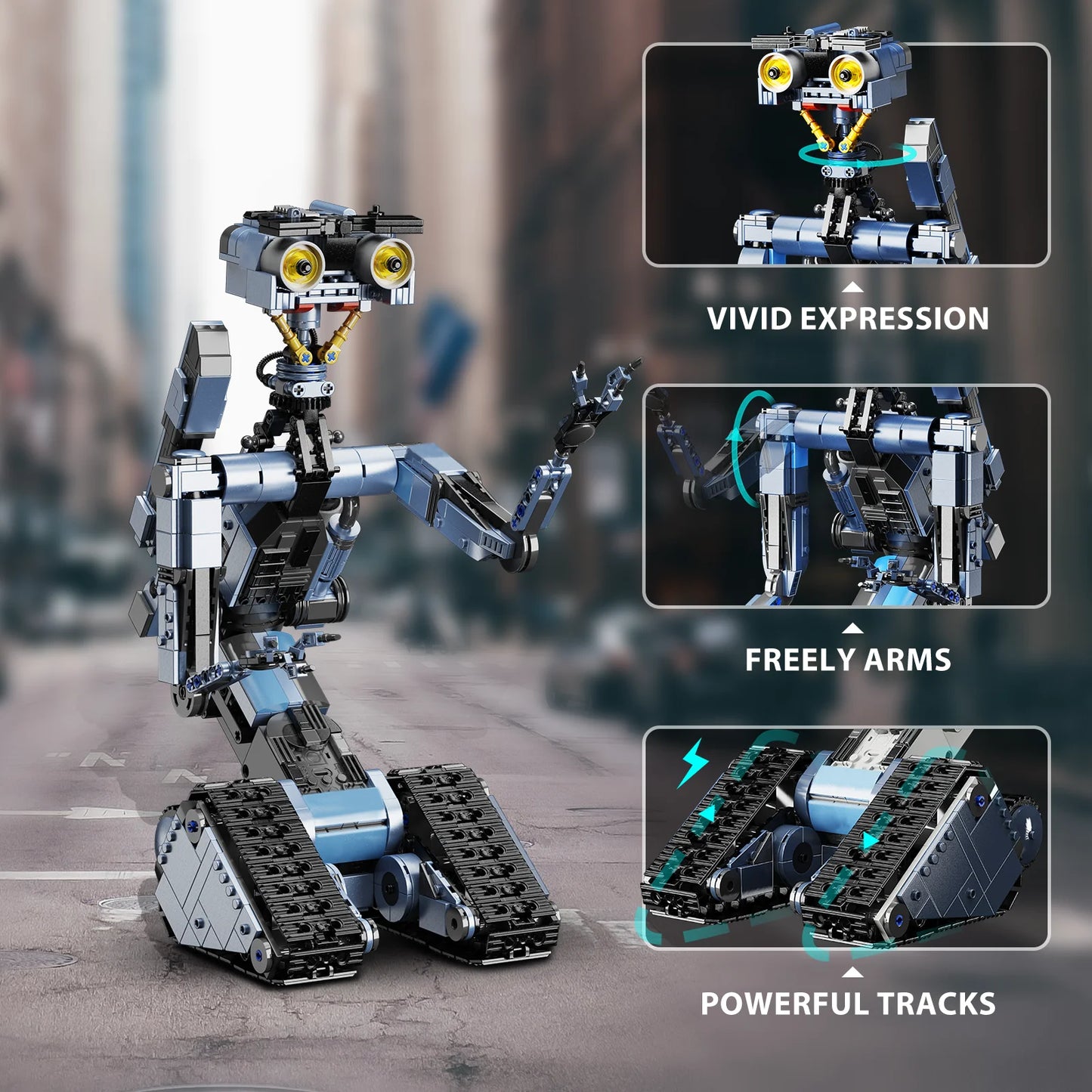 Robot Building Blocks Set - Military Model Action Figures