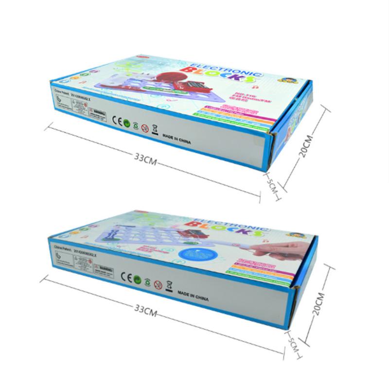 Educational Toys: Kids' Electricity Set - Fun Electronic Building Blocks