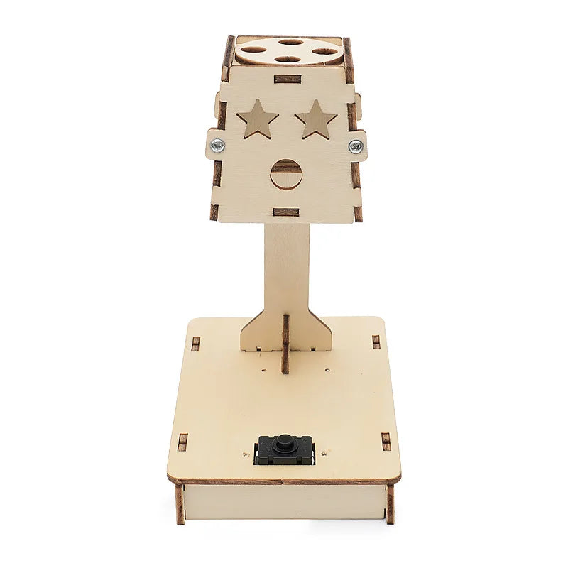 STEM DIY Photosensitive Control Desk Lamp Handmade Model, Children Hands-on Science Class Making Kit, Educational Invention