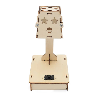 STEM DIY Photosensitive Control Desk Lamp Handmade Model, Children Hands-on Science Class Making Kit, Educational Invention